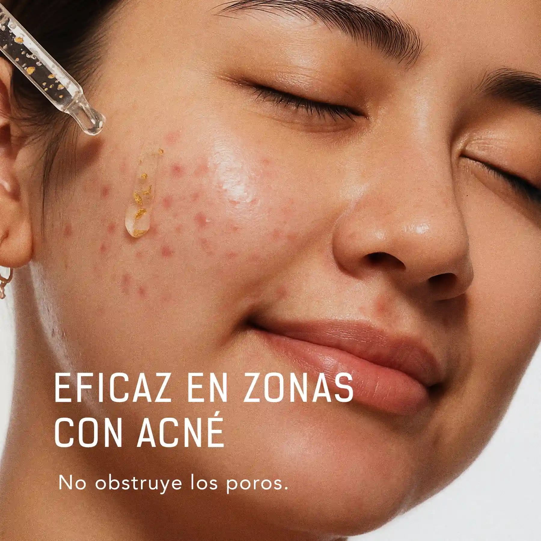 Semilla de Uva y Oro 24 K - Aceite facial y corporal para cuidado de la piel en gotero de 40 ml