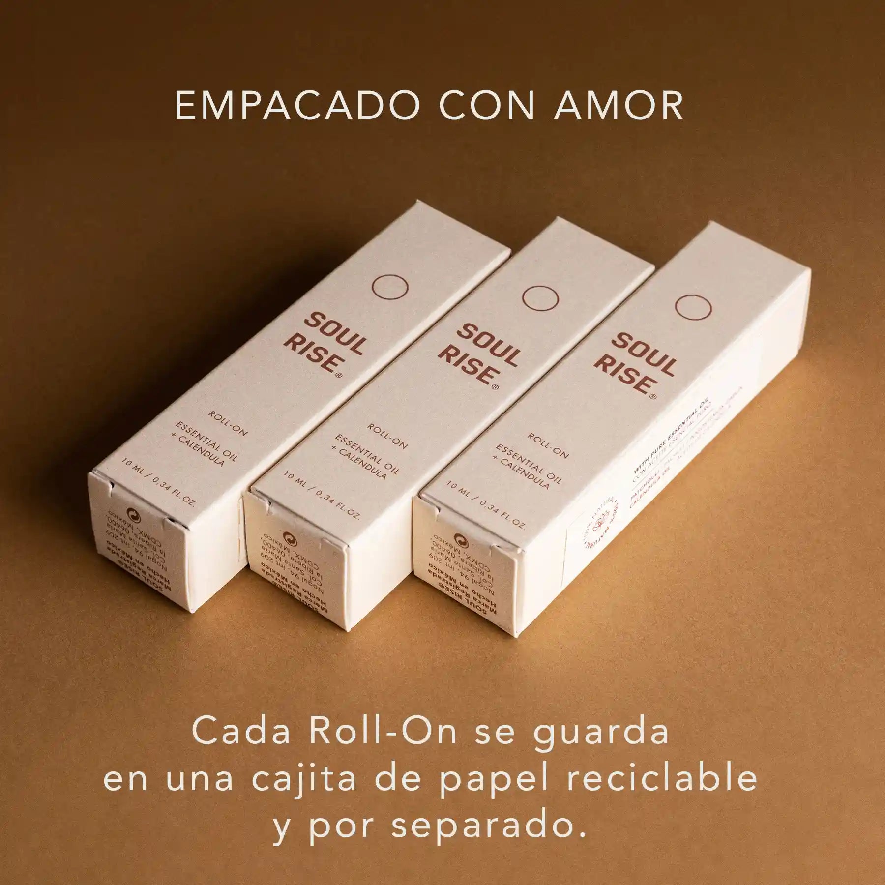 Kit de 4 Roll-Ones para el cuidado de la piel: Incienso, Lavanda, Pachuli y Citronela