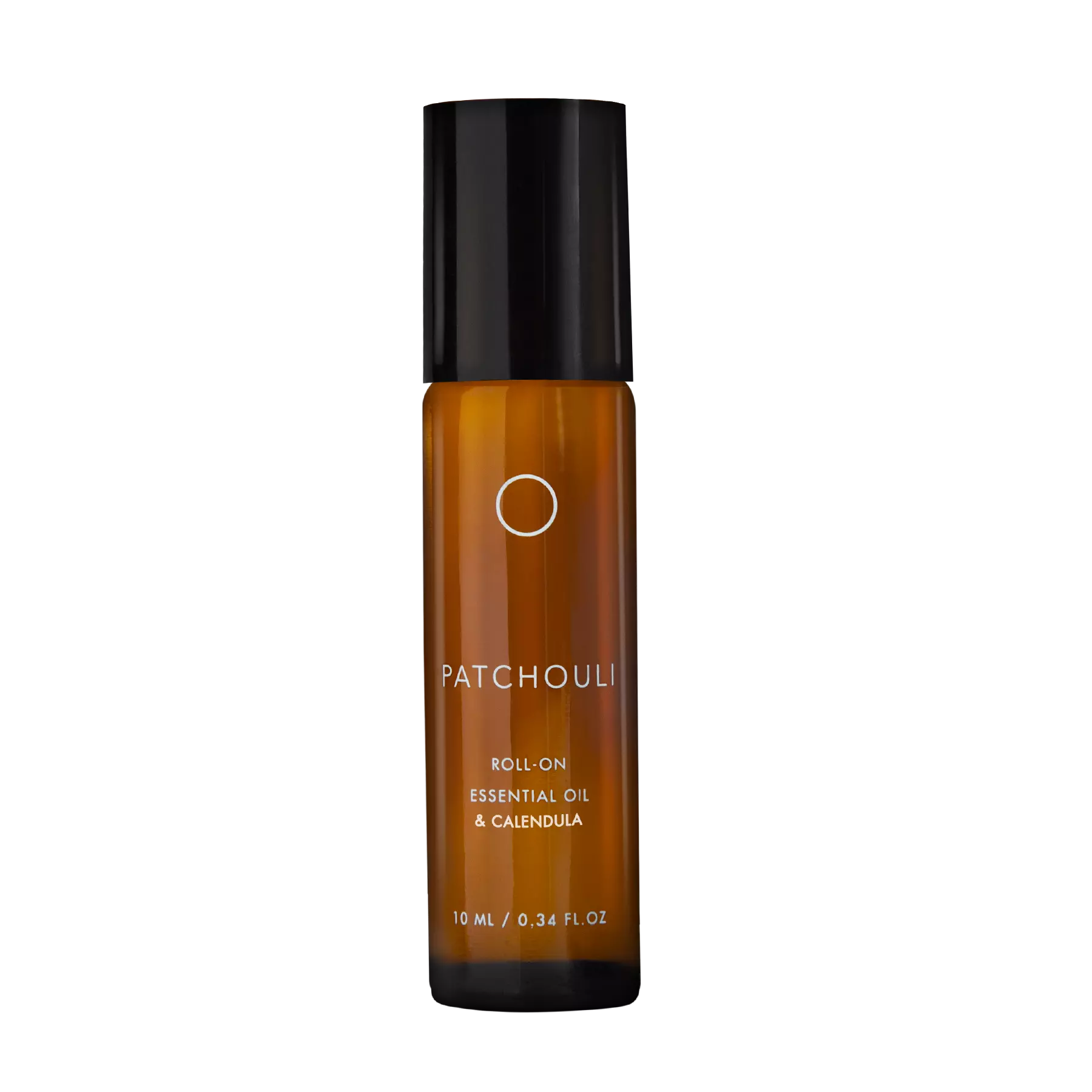 Pachuli Natural: Aceite esencial en Roll-on (10ml) con extracto de caléndula, almendras y Vitamina E, textura ligera