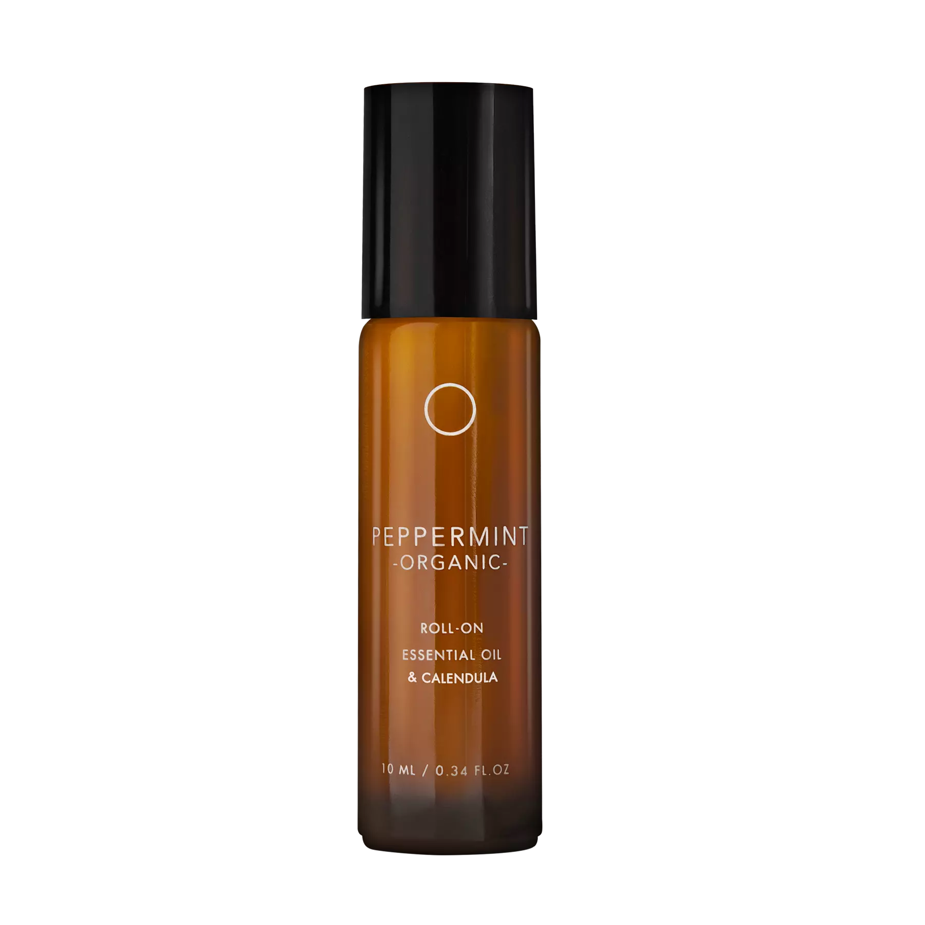 Menta Orgánica: Aceite esencial en Roll-on (10ml) con extracto de caléndula, almendras y Vitamina E, textura ligera