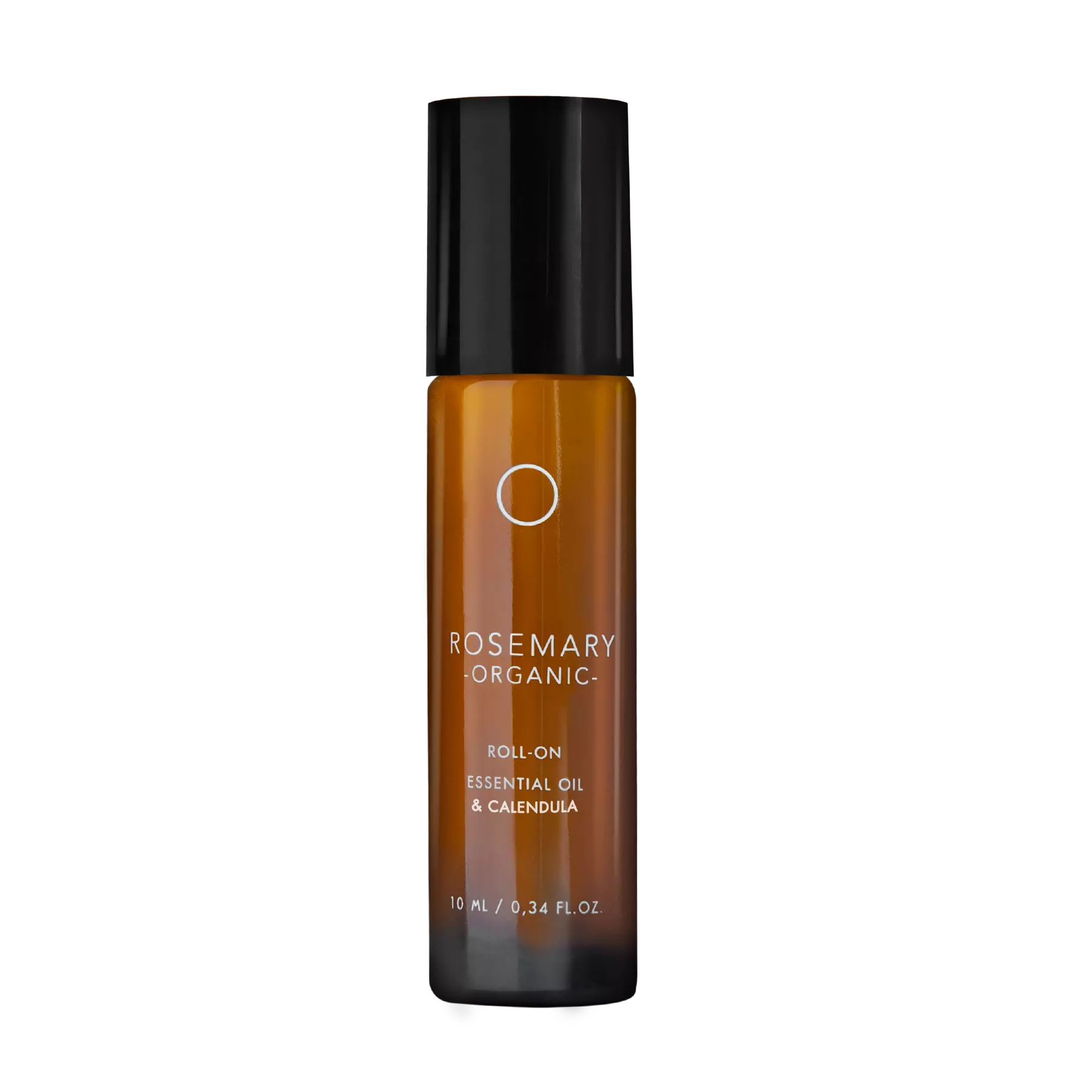Romero Orgánico: Aceite esencial en Roll-on (10ml) con extracto de caléndula, almendras y Vitamina E, textura ligera