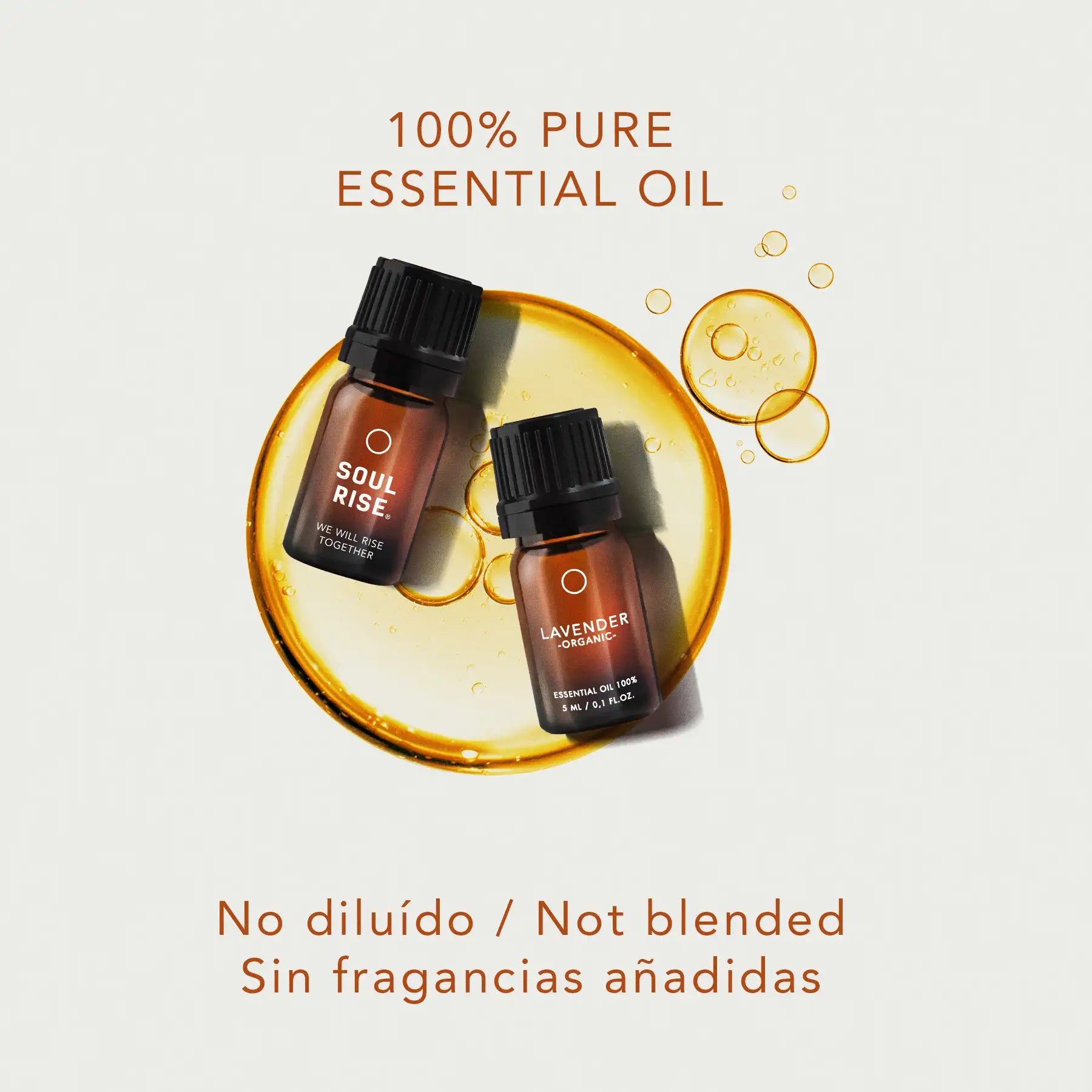Kit de 11 aceites esenciales en gotero de 5ml Soul Rise, 100% natural, puro y concentrado
