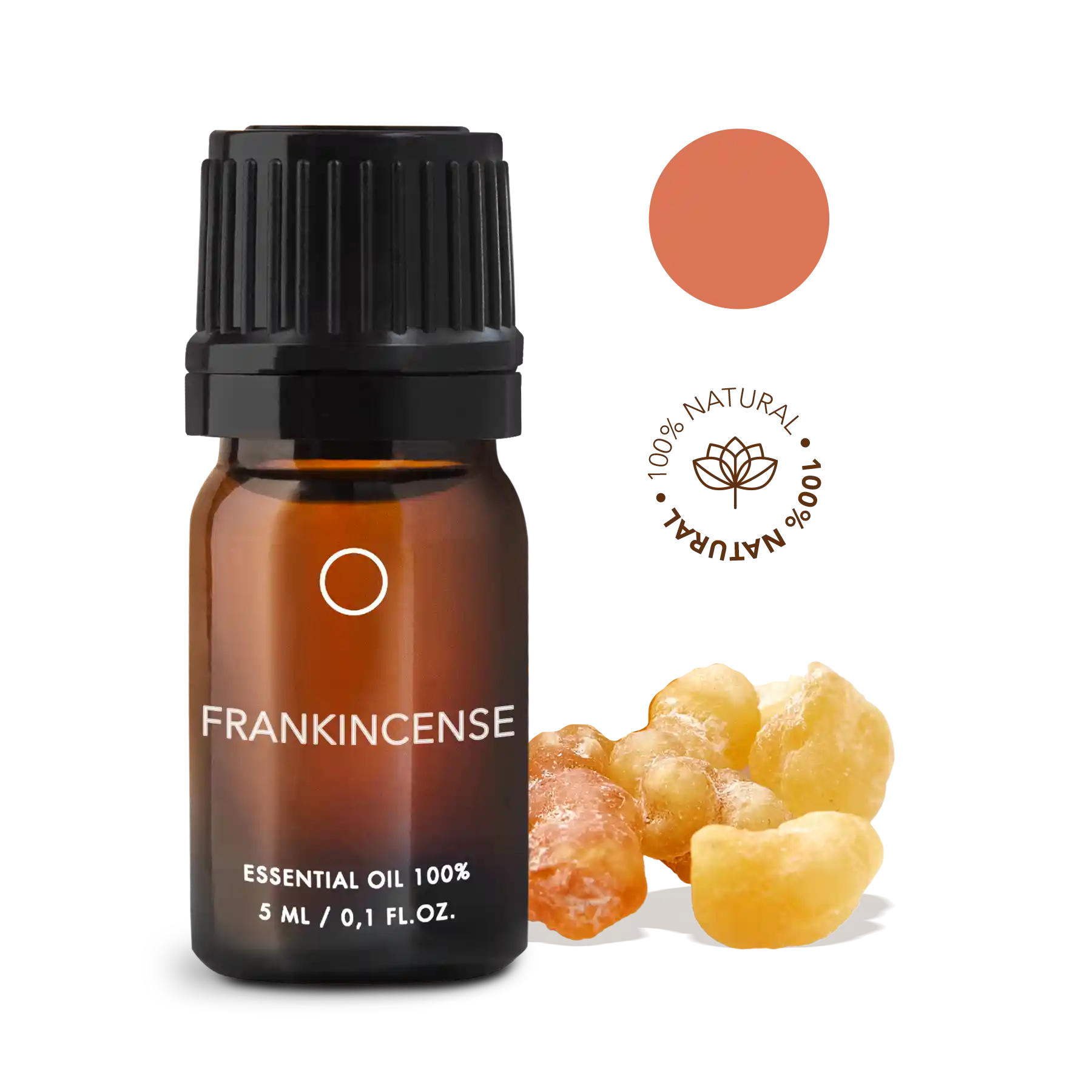 Incienso Natural: Aceite esencial en gotero (5ml)