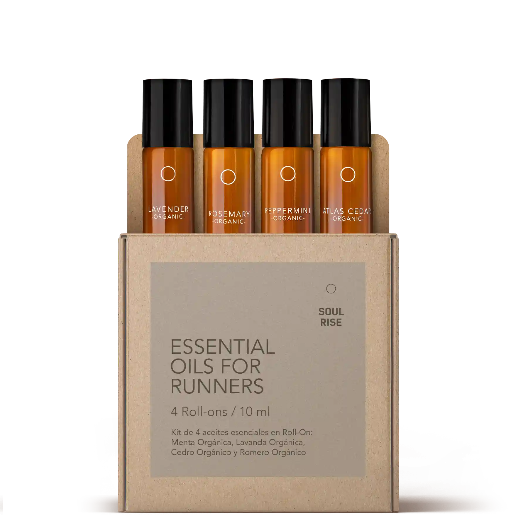 Kit de aceites esenciales para runners - 4 Roll-ons