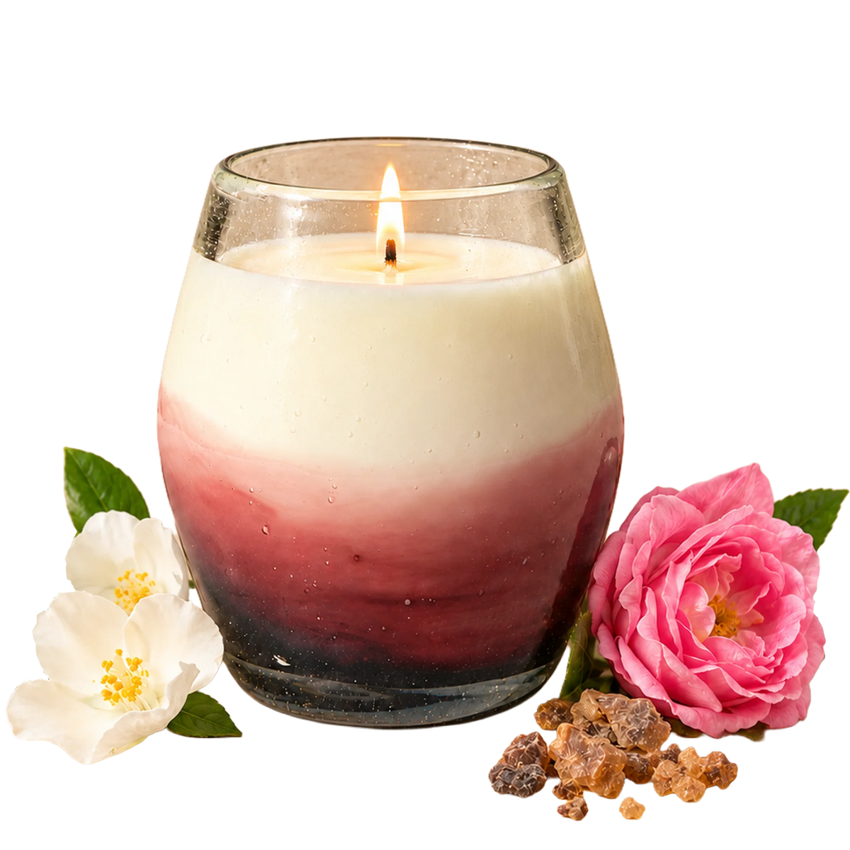 Beso de Noche | Vela Artesanal Aromática de 350 gr
