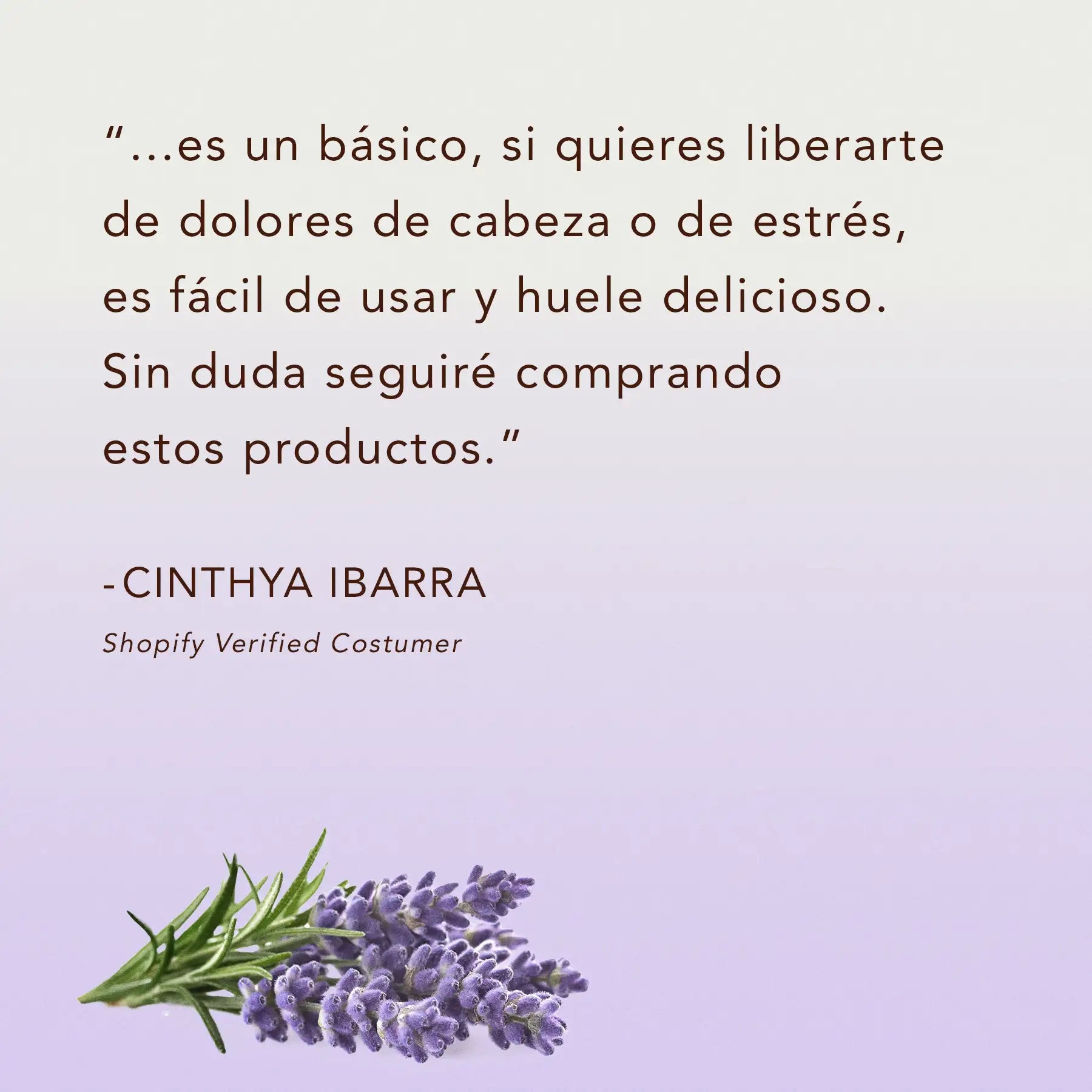 Lavanda Orgánica: Aceite esencial en Roll-on (10ml) con extracto de caléndula, almendras y Vitamine E, textura ligera