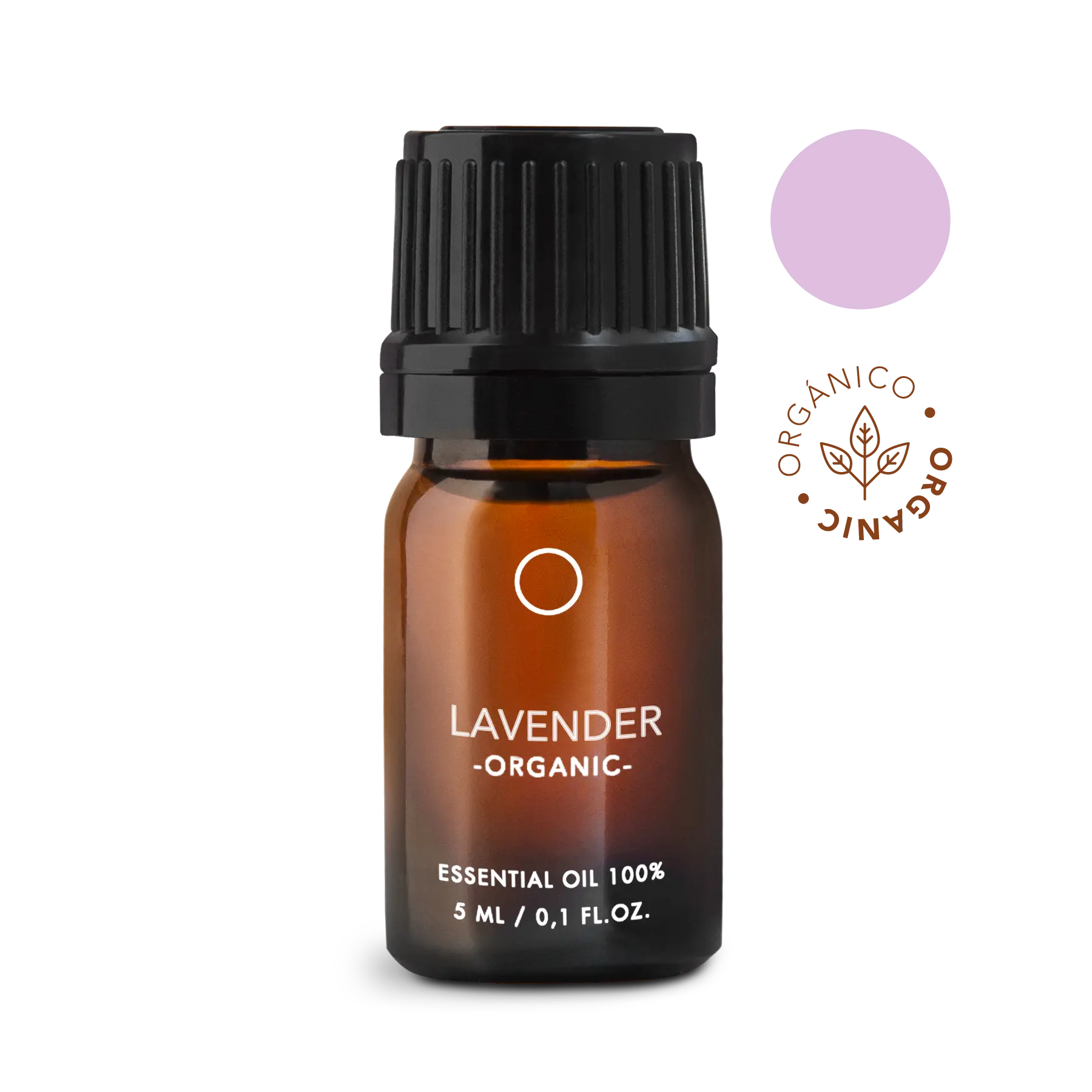 Lavanda Orgánica: Aceite esencial en gotero (5ml)